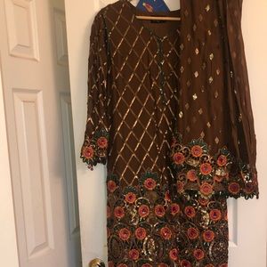 3 piece Indian Pakistani Dress Salwar Kameez